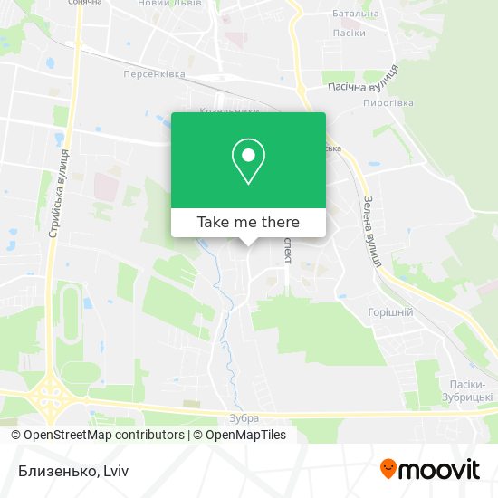 Близенько map