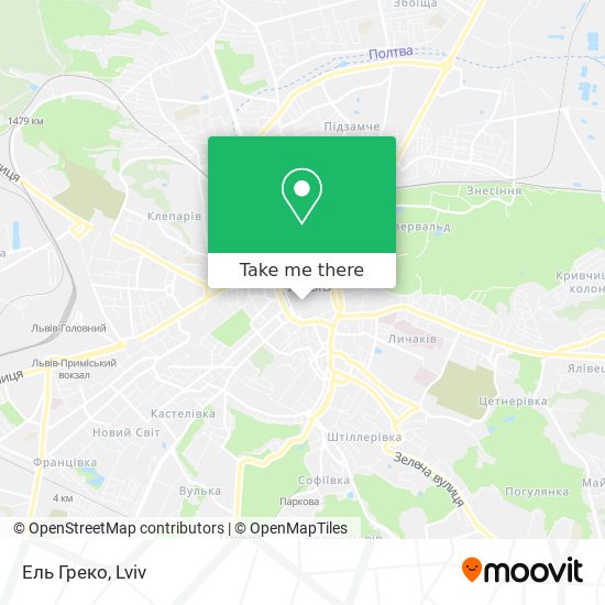 Ель Греко map
