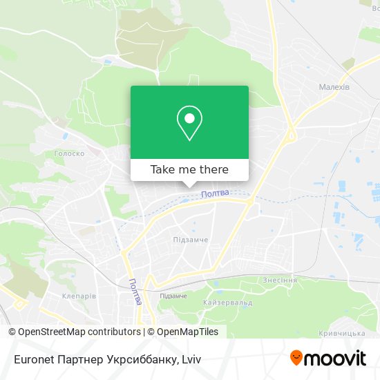 Карта Euronet Партнер Укрсиббанку