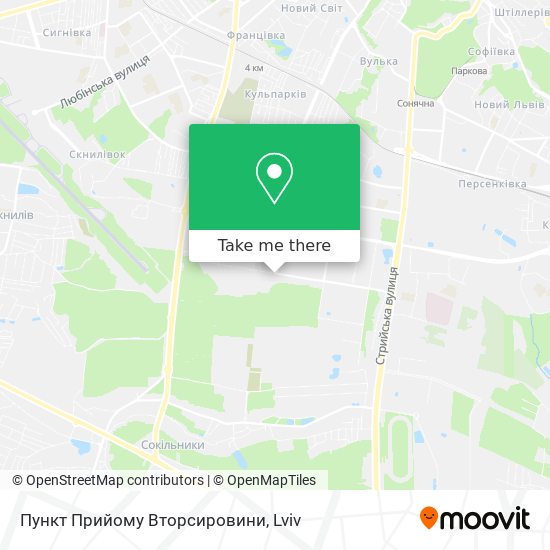 Пункт Прийому Вторсировини map