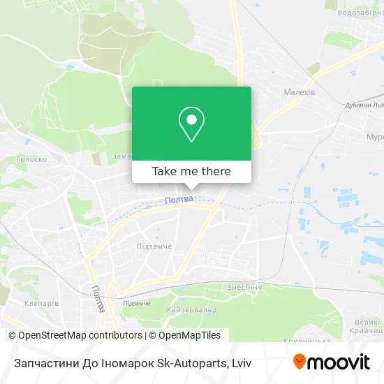 Карта Запчастини До Іномарок Sk-Autoparts