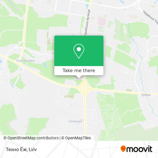 Карта Техно Ёж