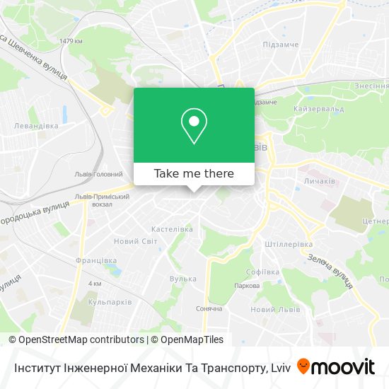 Інститут Інженерної Механіки Та Транспорту map
