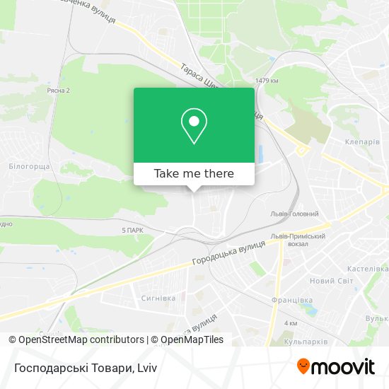 Господарські Товари map