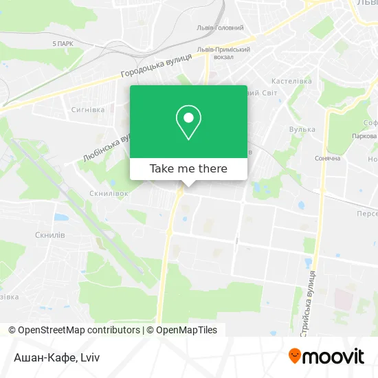 Ашан-Кафе map