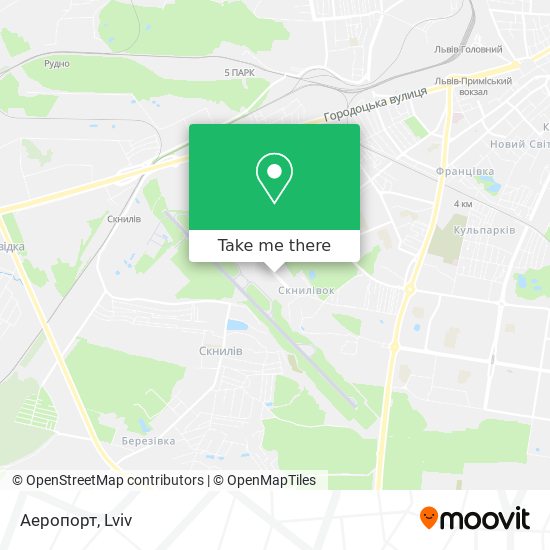 Аеропорт map