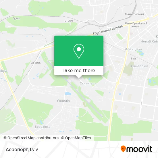 Карта Аеропорт