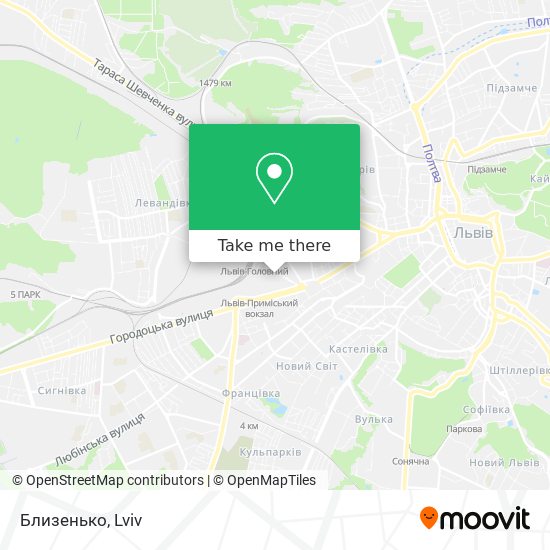 Близенько map