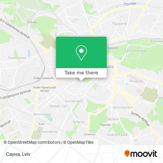 Сауна map