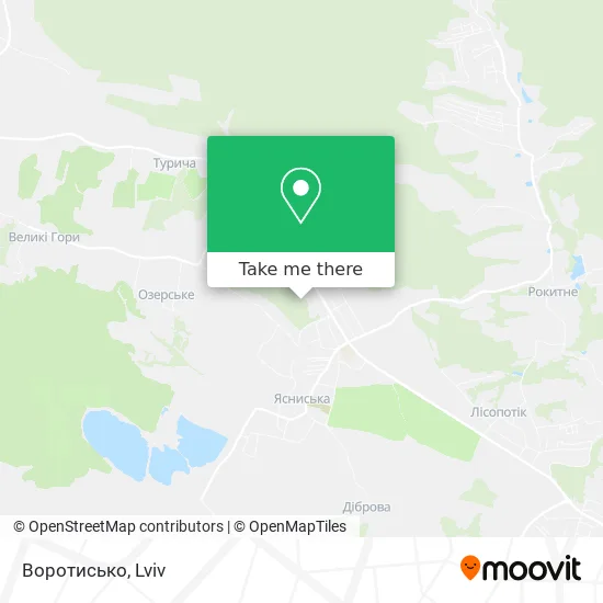 Карта Воротисько