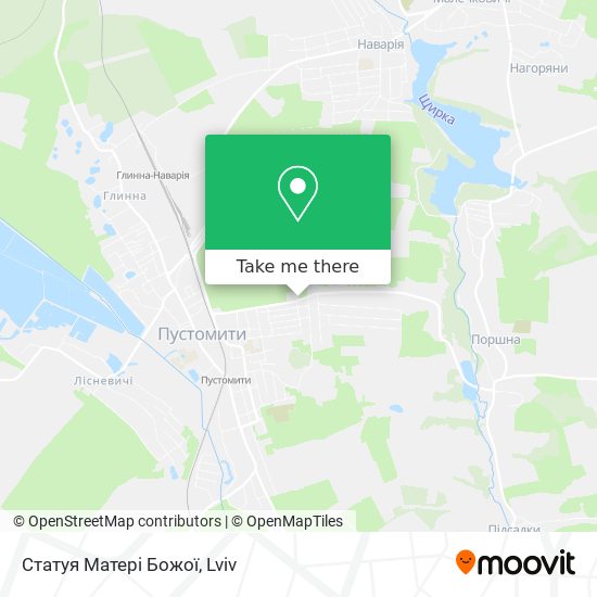 Статуя Матері Божої map