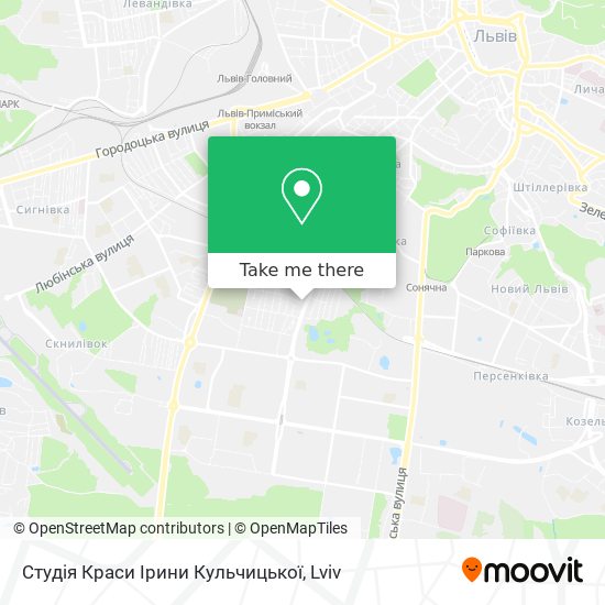 Студія Краси Ірини Кульчицької map