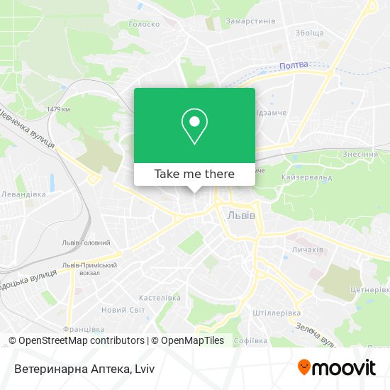 Ветеринарна Аптека map