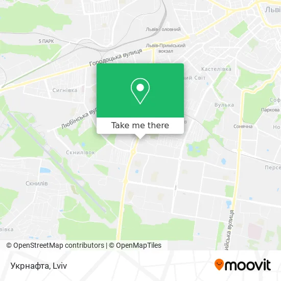 Карта Укрнафта