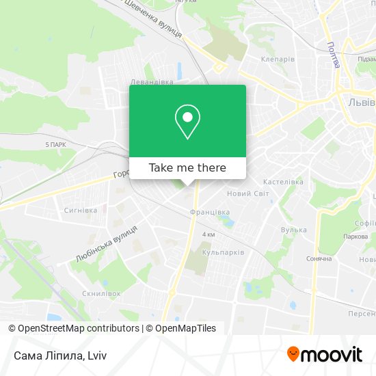 Сама Ліпила map