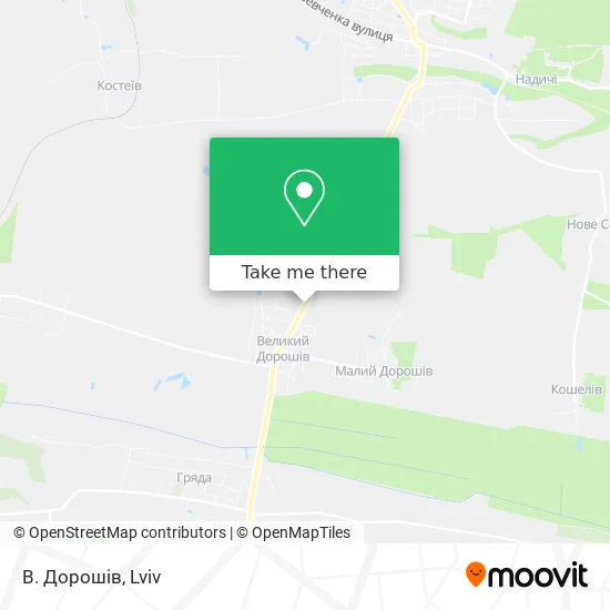 Карта В. Дорошів