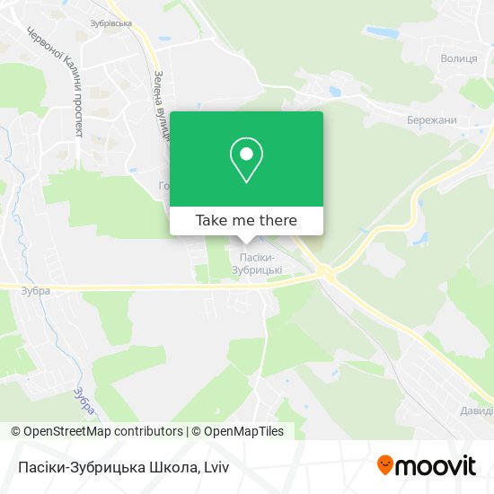 Пасіки-Зубрицька Школа map