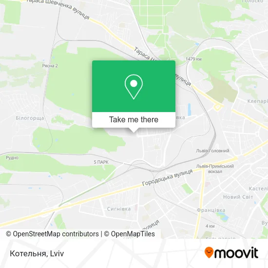 Карта Котельня