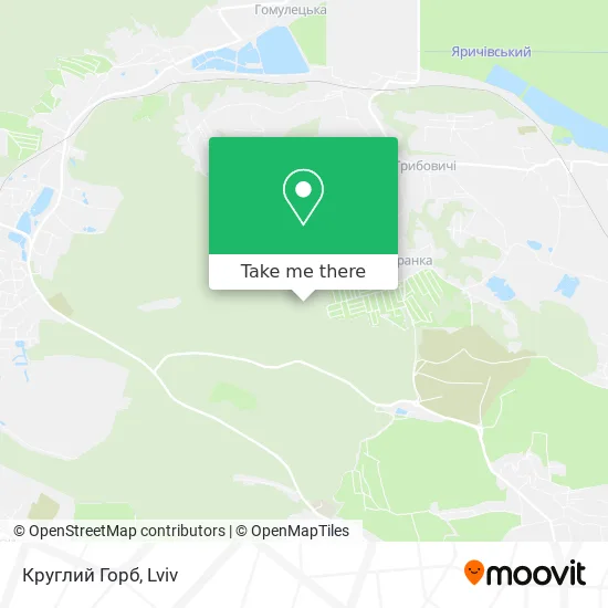 Карта Круглий Горб