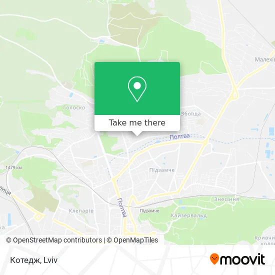 Карта Котедж