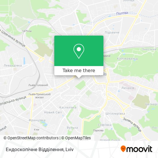 Ендоскопічне Відділення map