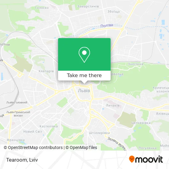 Карта Tearoom