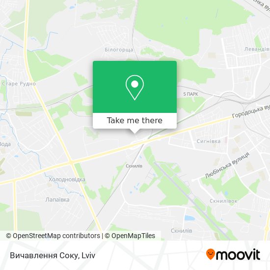 Вичавлення Соку map