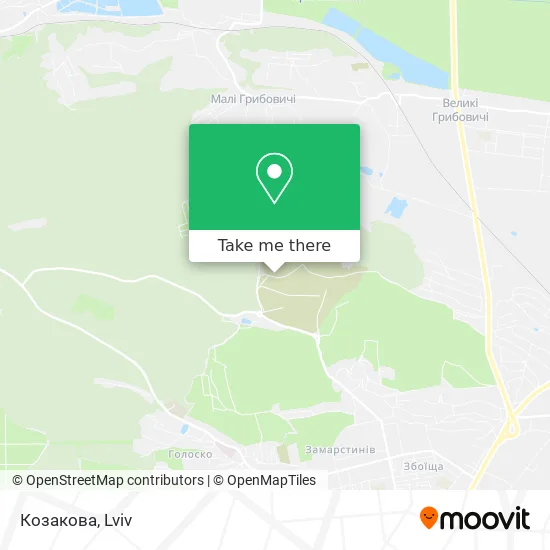 Карта Козакова