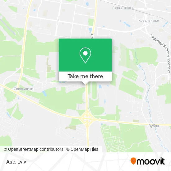 Азс map