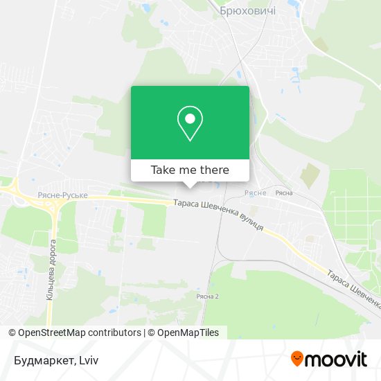 Будмаркет map