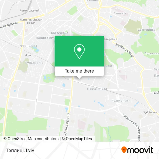 Карта Теплиці