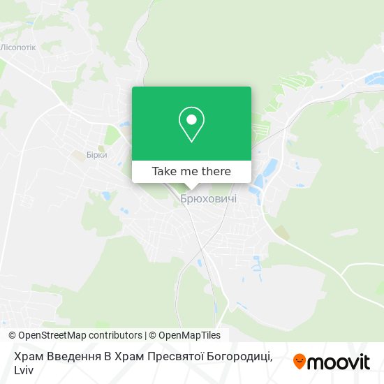 Храм Введення В Храм Пресвятої Богородиці map