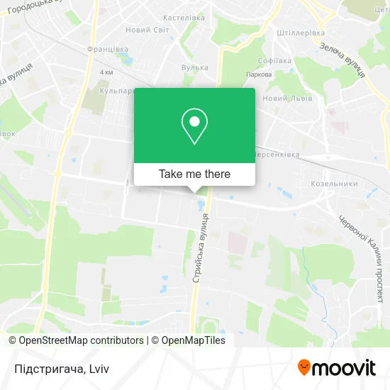 Карта Підстригача