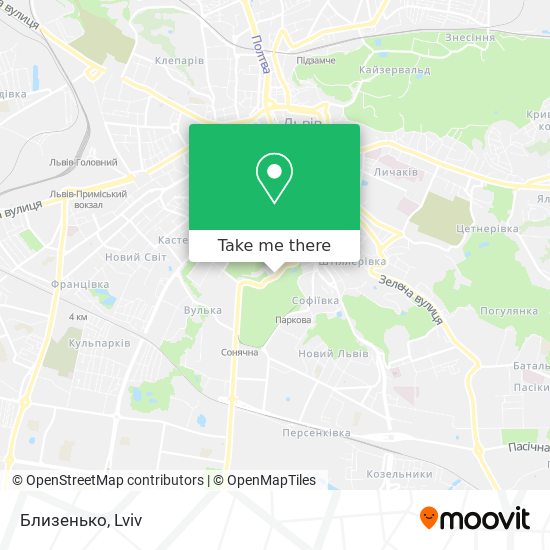 Близенько map