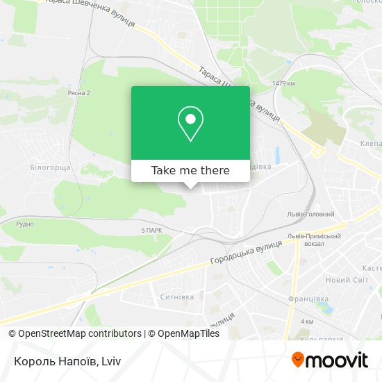 Король Напоїв map