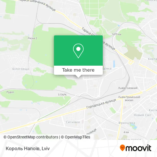 Карта Король Напоїв
