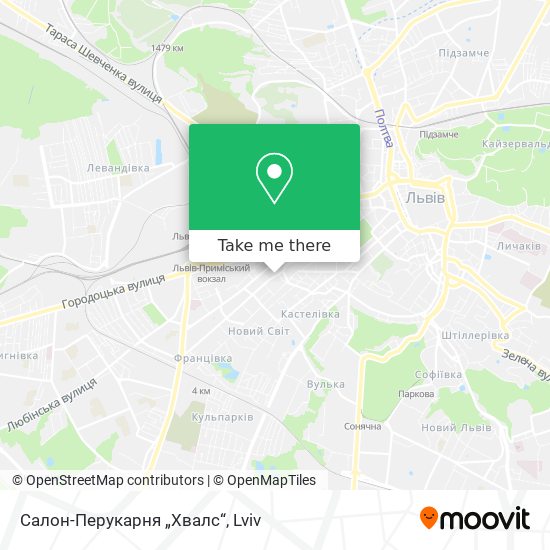 Салон-Перукарня „Хвалс“ map