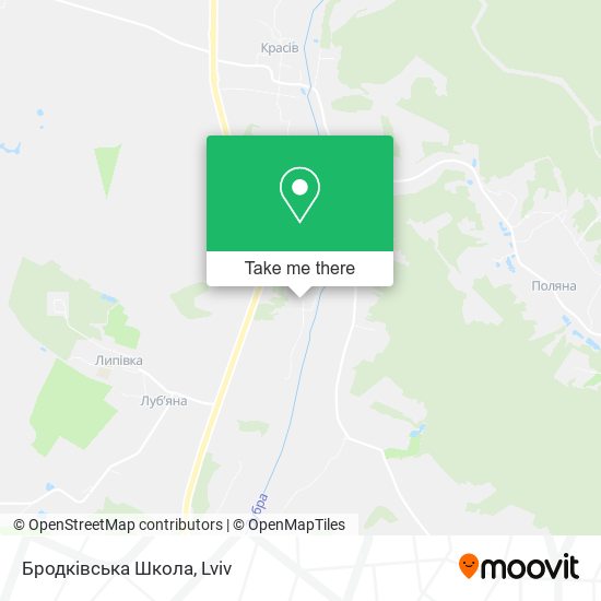 Бродківська Школа map