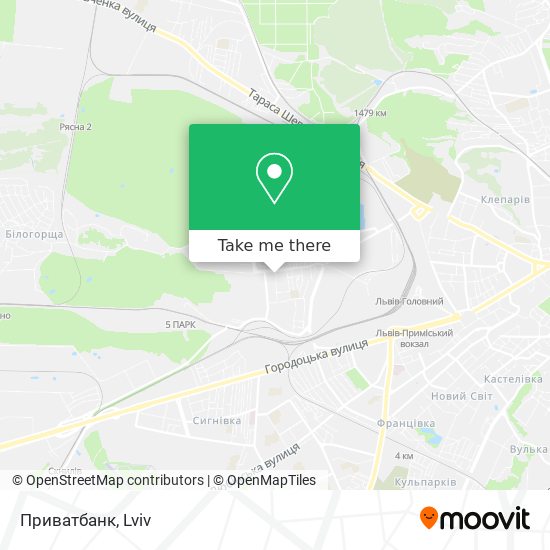 Приватбанк map