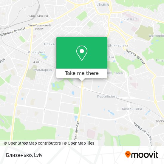 Близенько map