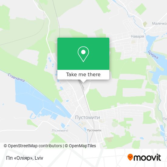 Пп «Оліяр» map