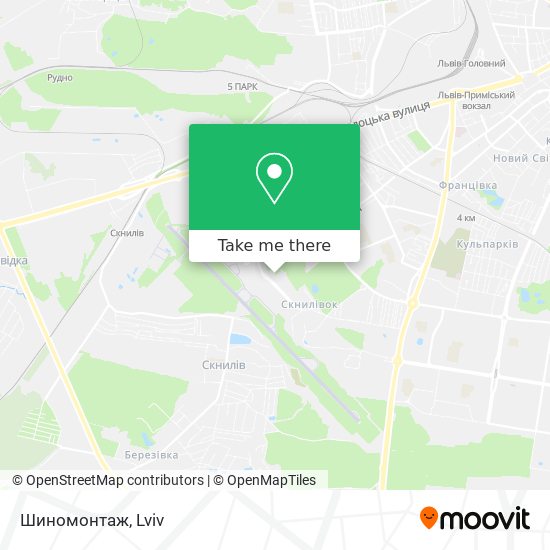 Шиномонтаж map