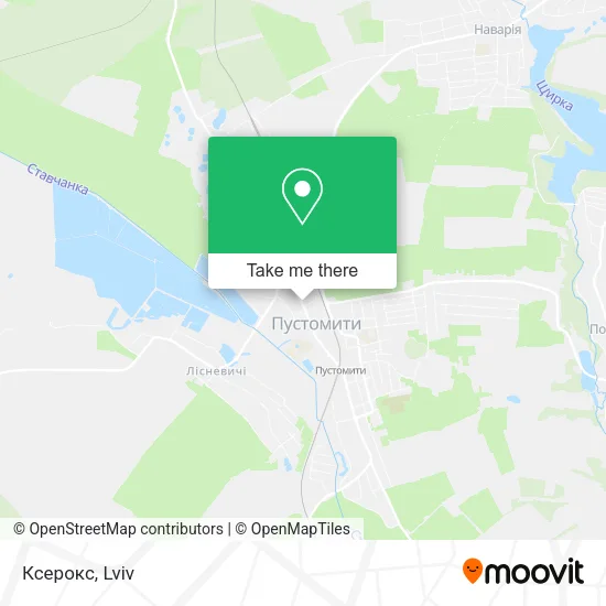 Карта Ксерокс