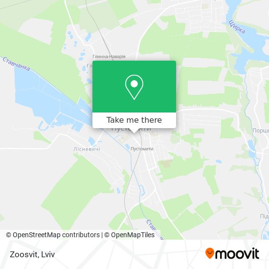 Zoosvit map