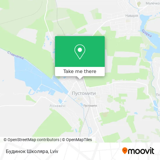 Карта Будинок Школяра