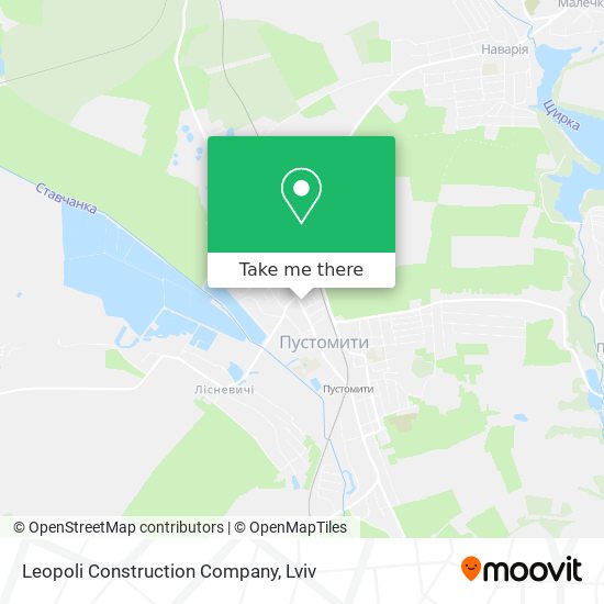 Leopoli Construction Company map