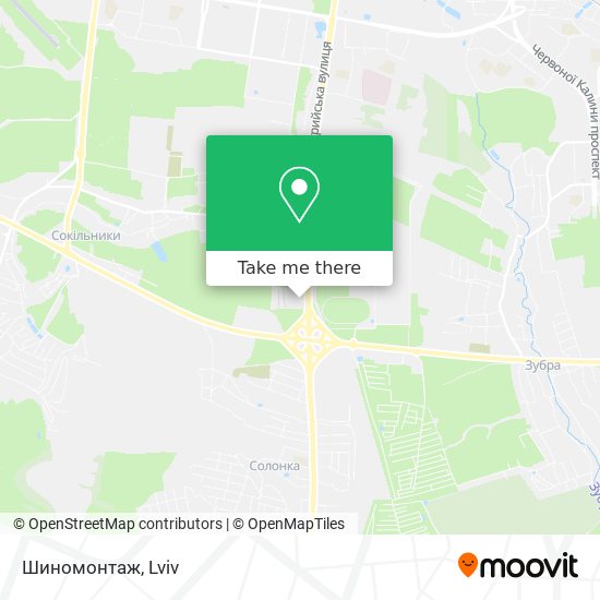 Шиномонтаж map