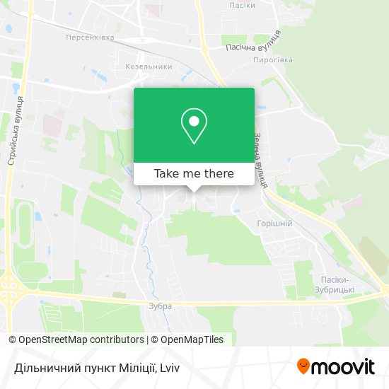 Дільничний пункт Міліції map