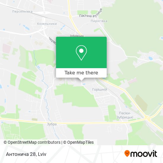 Антонича 28 map