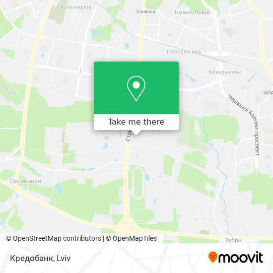 Карта Кредобанк